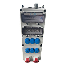 Bals Elektrotech. Steckdosen-Kombination 89137 IP44 grau Kombinationen Variabox