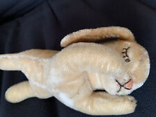 Steiff Schlafhase Floppy Hansi Mohair bestickt 22cm Osterhase blond 1960er Hase