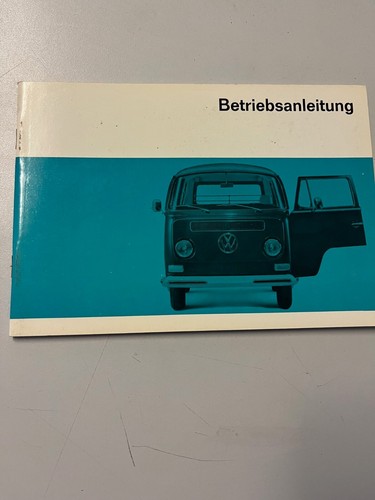 Betriebsanleitung bus bulli - bus,