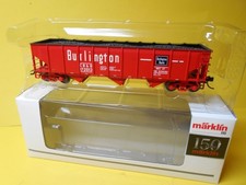 Märklin 45649-07 USA Burlington Coal Hopper Car Schüttgutwagen Kohlewagen OVP H0