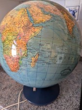 Weltkugel - Leuchtglobus – Globus, zweifaches Kartenbild