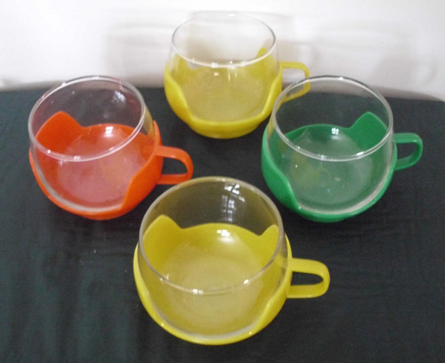 Bunte ddr teetassen glas - bunte,