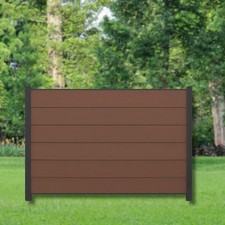 WPC Zaun Set Komplettset