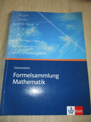 Formelsammlung mathematik - formelsammlung,