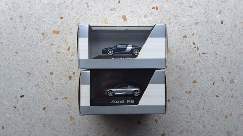 Herpa audi silber blau - audi,