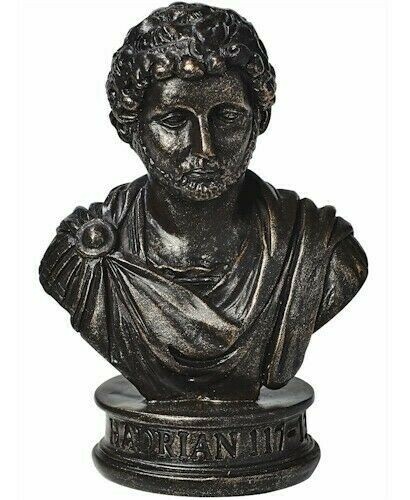 Kaiser hadrian bronze farbig - kaiser,