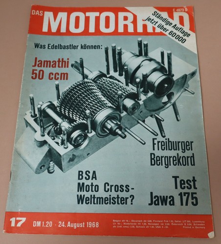 Motorrad 1968 jawa - motorrad,