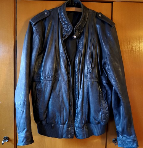 Sportliche itallo lederjacke - itallo,