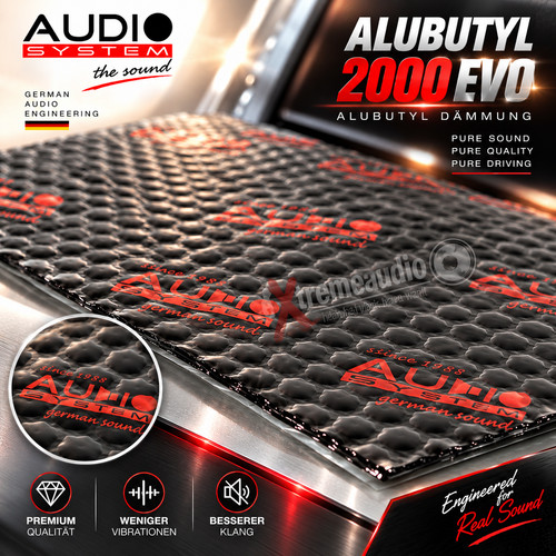 Audio system alubutyl - system, evo