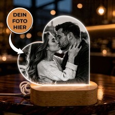 Personalisierte LED Lampe