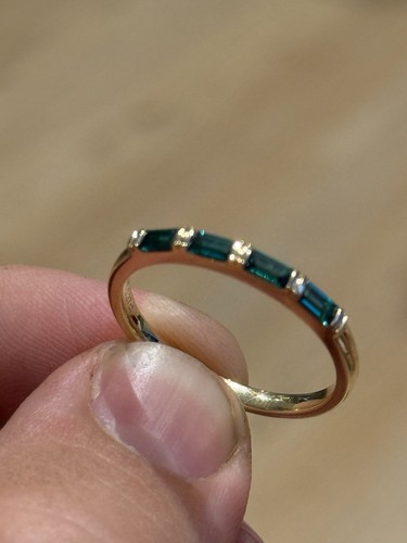 Neuer smaragd ring 14k - neuer,