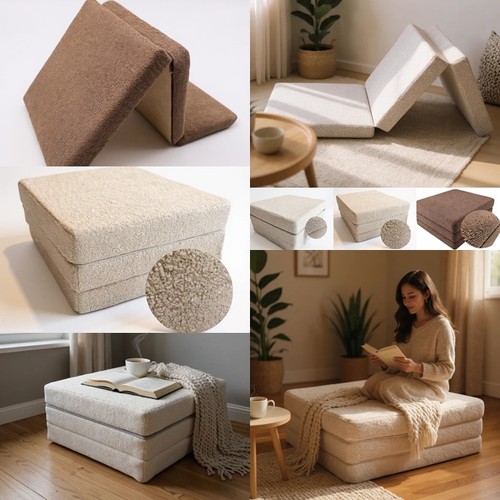 Faltmatratze mit hocker - mit,