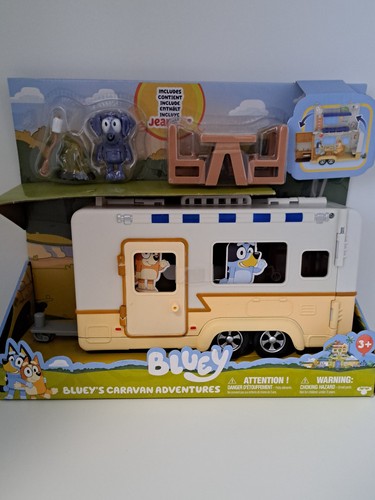 Blueys wohnwagen spielset - blueys, wohnwagen-spielset