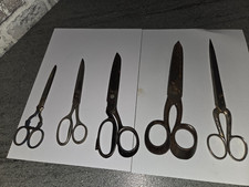 5 alte antike Schneider