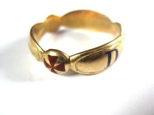 Antiker Ring Gold 585 mit