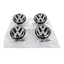 4x ORIGINAL VW Nabendeckel Ø