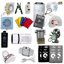 Zubehör für Growbox Anbau Ernte Growzelte Set Komplettset Dünger Erde Lüfter