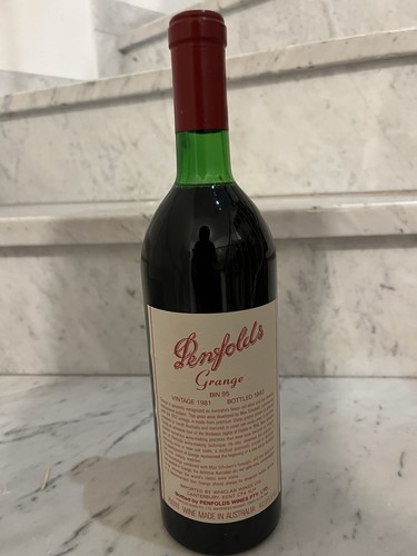 Penfolds grange 1981 - grange,