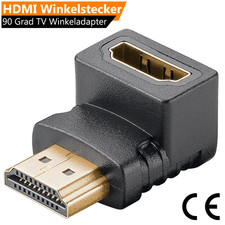 HDMI Winkelstecker 90° Grad