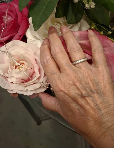 Memoire ring weißgold - da.,