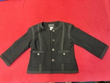 Chanel Schwarze Baumwoll