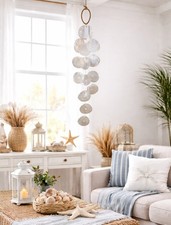100cm capiz windspiel muschln - capiz,