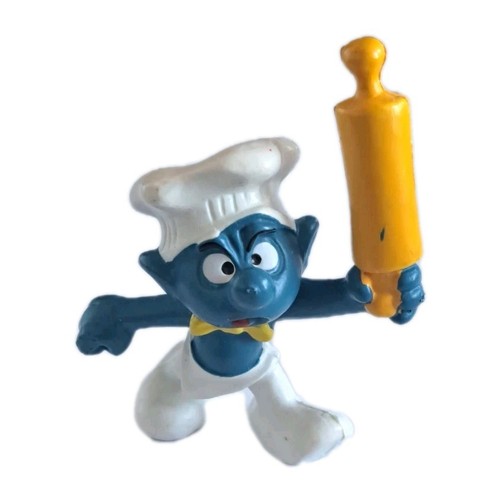 Wütender koch schlumpf - wütender, schlumpf/smurf
