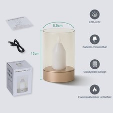 LED Tischlampe Kerzenlicht