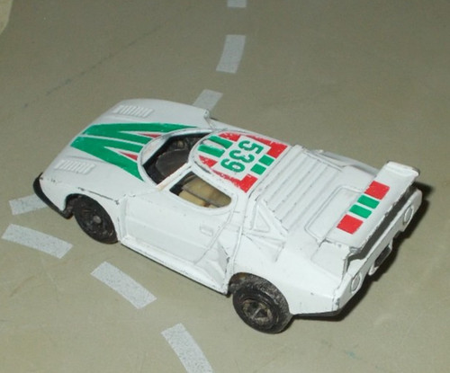 Modellauto weiß rennfahrzeug - modellauto,