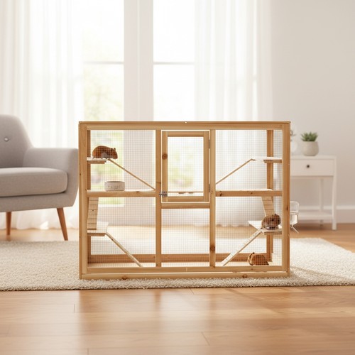 Kleintierkäfig holz - kleintierkäfig,