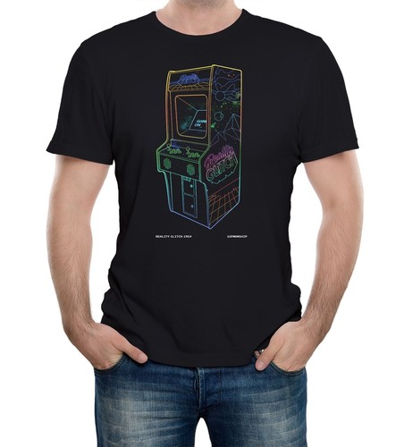 Herren neon retro arcade - 1, up