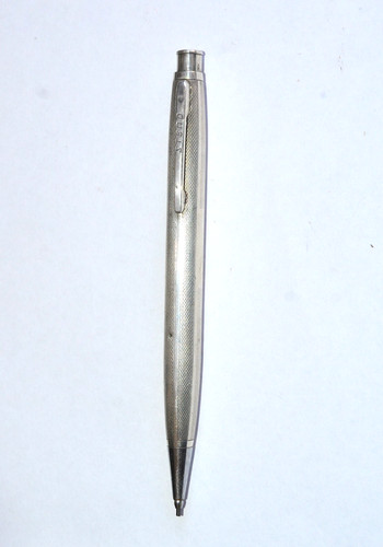 900 silber druckbleistift - silber,