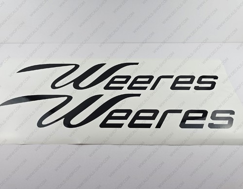 Weeres pontonboot logo - weeres,