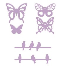 Stanzschablone Butterfly