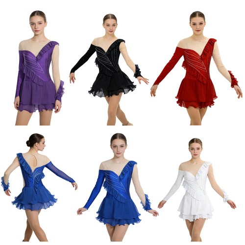 Damen eiskunstlauf kleid - damen,