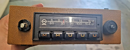 Opel oldtimer radio autoradio - oldtimer,