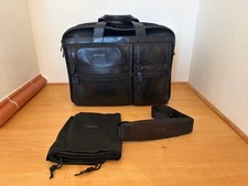 Tumi  Alpha 2 Expandable Organizer Aktentasche (96160 DH) aus Leder (schwarz)
