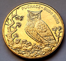 Polen 2 Zlote 2005, Puchacz, Messing, vz