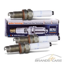 3x BERU ZÜNDKERZE FÜR AUDI A3 SEAT SKODA VW CADDY GOLF POLO TOURAN 1.0 TSI TFSI