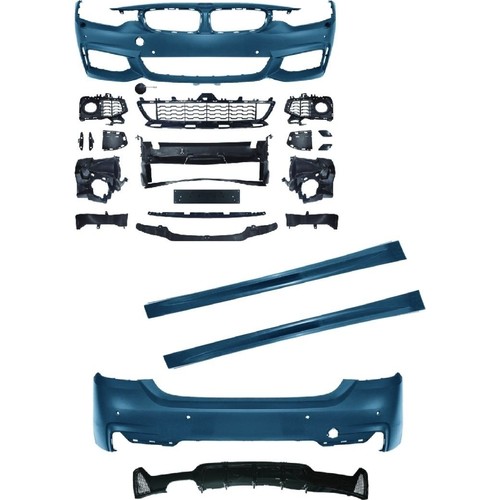 Bodykit stoßstangen set inkl - stoßstangen,
