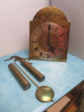 Alte antike Carl Jagemann Wanduhr Pendeluhr mit Gewichten