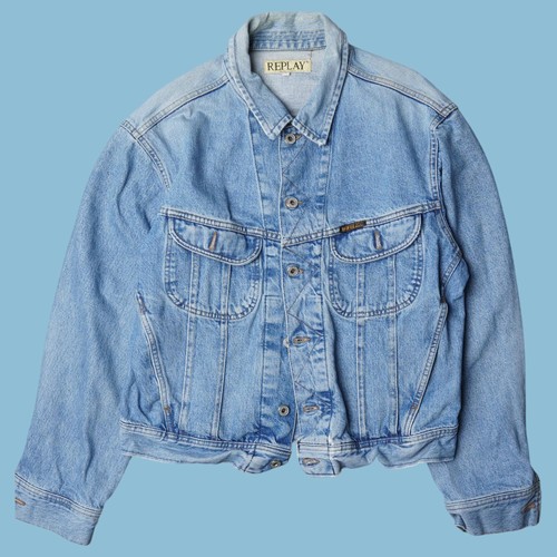 Vintage replay 90s jeansjacke - replay,