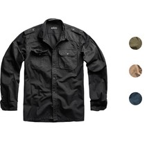 SURPLUS M65 Basic Hemd langarm Shirt Freizeithemd BW Outdoor Army Herren 