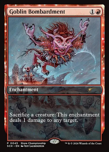 Magic mtg goblin bombardment - magic/mtg,