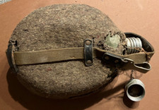 Alte Uniform Feldflasche Deutschland/frühe DDR ab 2WK Ausrüstung ohne Becher