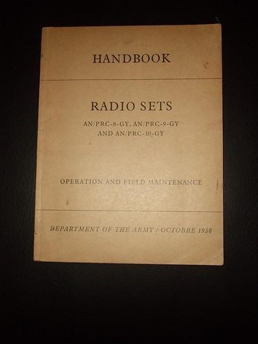 Handbook radio sets - handbook,