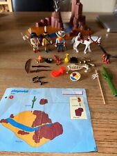 Playmobil 4130 Western Indianer Cowboys Indianer Goldschürfer Pferde