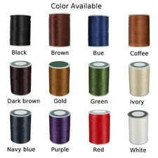0.8mm 78M Länge Gewachstes LEDERGARN WACHSBAND Nähen Handwerk Waxed Thread DIY