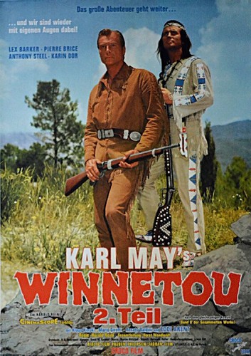 Winnetou orig filmplakat - winnetou, orig.
