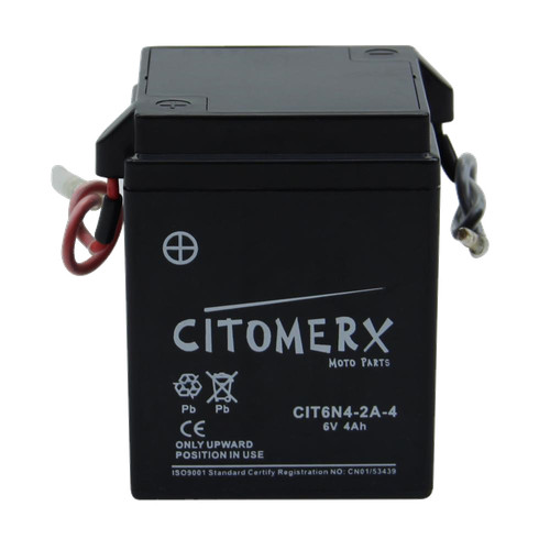 Gelbatterie 6n4 6v - 6n4-2a-4,